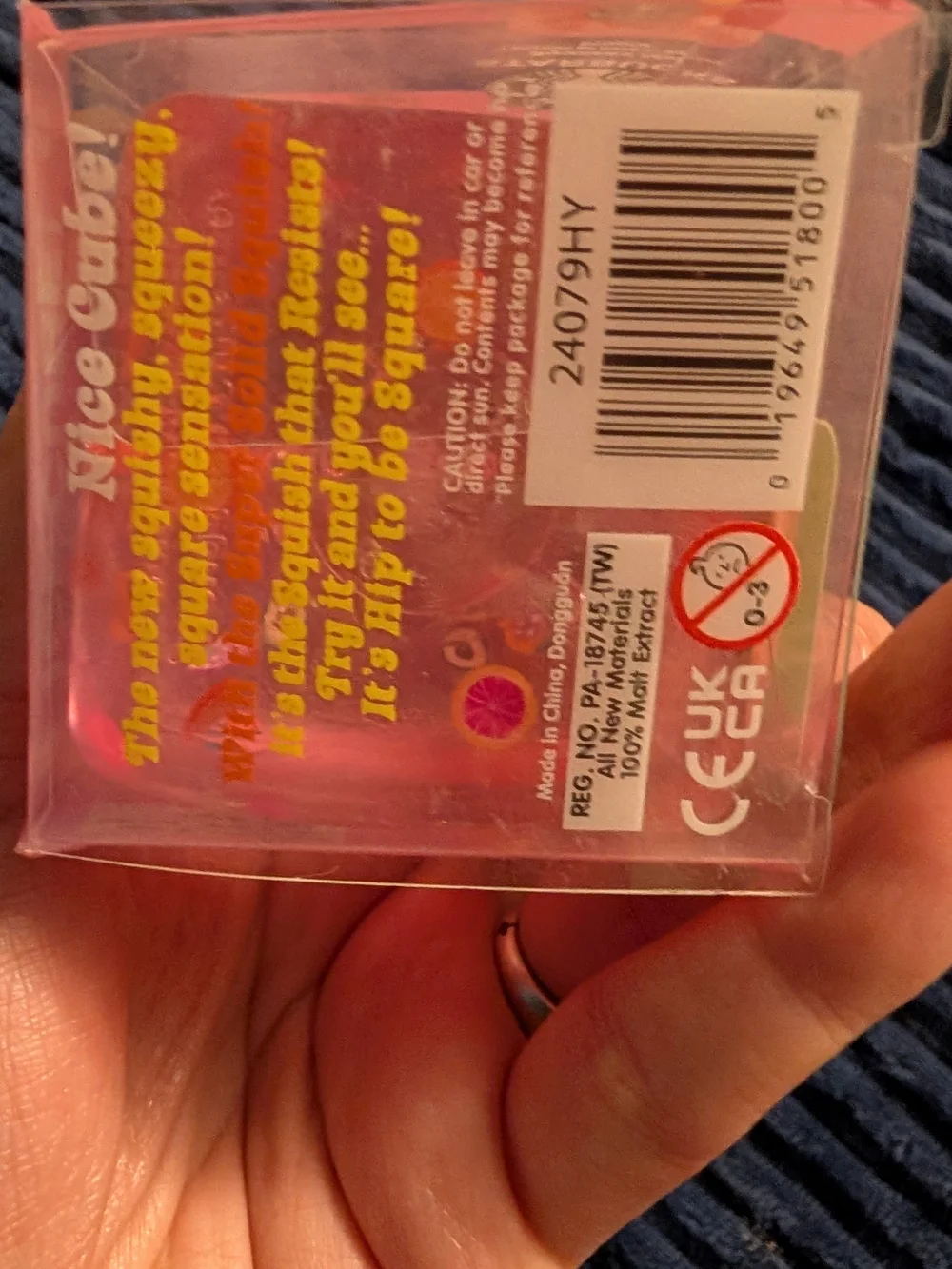 Starbucks Pink Drink Ice Cube Collectible